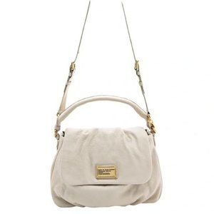 Marc by Marc Jacobs Classic Q Lil Ukita Crossbody Bag In Birch White